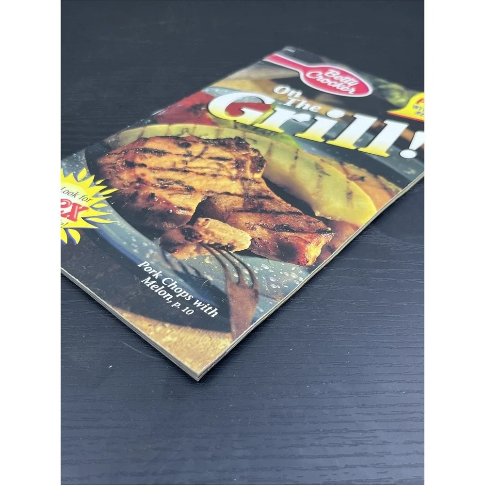 Betty Crocker On The Grill 2000 Cookbook Chex Recipes BBQ‎ Booklet